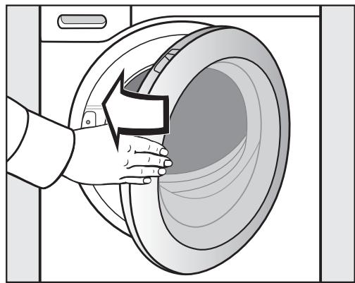 MIELE WTW870 - Fermer la porte - 2