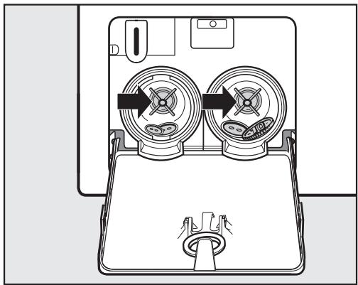 MIELE WTW870 - Nettoyer le filtrde vidange - 1