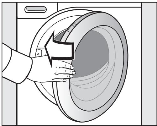 MIELE WTW870 - Retirer les cartouches de les-sive et les crosses du tambour - 2