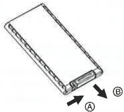 NEOM AR2011BTC - Ouvrir le logement de la batterie - 1