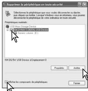 KONICA D5D + 18-70+75-300+512 - Retirer le périphérique en toute sécurité - 2