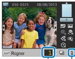 CANON CP910 - Relevez I'ecran (ecran LCD). - 2