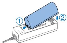 CANON CP910 - Fixation de la batterie - 2