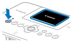 CANON CP910 - Connectez le cordon d'alimentation. - 1