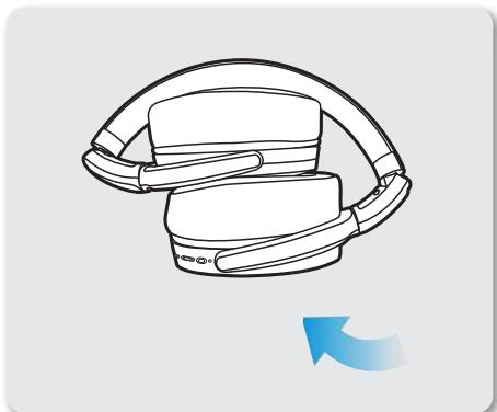 SENNHEISER HD4.40BT - Stockage et manipulation - 2