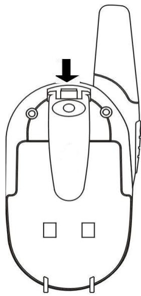 LOGICOM FX700 - 2-3 Mise en place du clip ceinture - 2