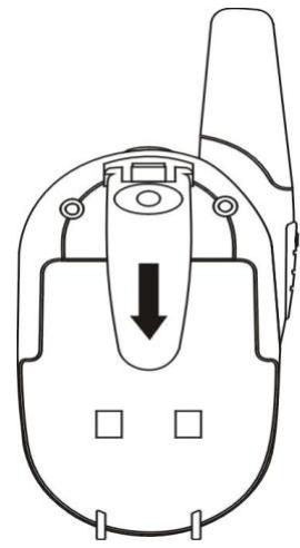 LOGICOM FX700 - 2-3 Mise en place du clip ceinture - 1