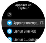 SUUNTO Spartan Sport - Appairage des POD et capteurs - 2