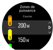 SUUNTO Spartan Sport - Définir des zones de puissance spécifiques à l'activité - 1
