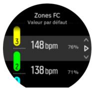 SUUNTO Spartan Sport - Définir les zones FC par défaut - 1