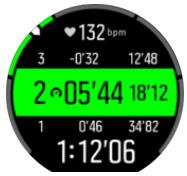 SUUNTO Spartan Sport - Utilisation des zones d'allure pendant l'exercice - 3