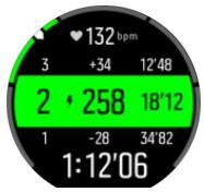 SUUNTO Spartan Sport - Utilisation des zones de puissance pendant l'exercice - 3
