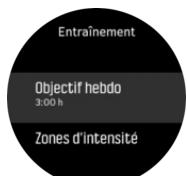SUUNTO Spartan Sport - Objectif hebdomadaire - 1