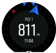 SUUNTO Spartan Sport - Pour naviguer vers un POI : - 1