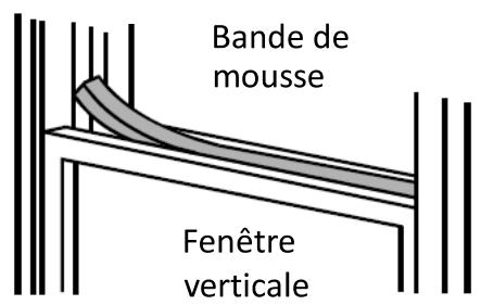 AERIAN AAC12K - Installer le tuyau d'évacuation sur la barre coulissant de fenêtre - 6