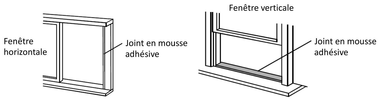 AERIAN AAC12K - Installer le tuyau d'évacuation sur la barre coulissant de fenêtre - 2