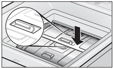 BOSCH WOP 2201FF - Ouverture de la porte d'accès au tambour - 1