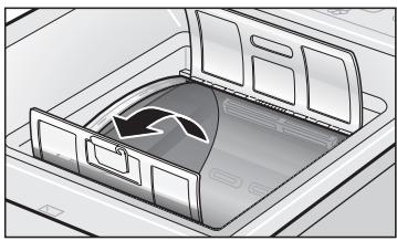 BOSCH WOP 2201FF - Ouverture de la porte d'accès au tambour - 3