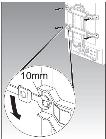 BOSCH WOP 2201FF - Retirer les cales de transport - 1