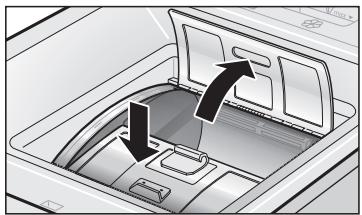 BOSCH WOP 2201FF - Ouverture de la porte d'accès au tambour - 2