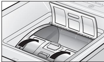 BOSCH WOP 2201FF - Ouverture de la porte d'accès au tambour - 5