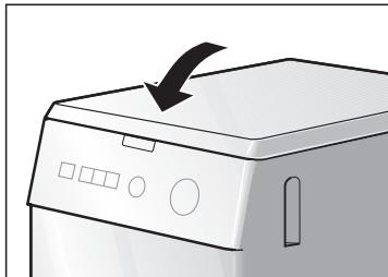 BOSCH WOP 2201FF - Ouverture de la porte d'accès au tambour - 8