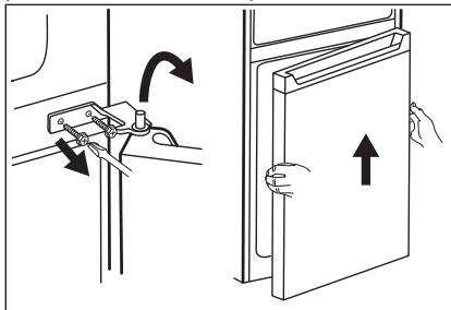 FAURE FTAN24FWO - INVERSION DU SENS D'OUVERTURE DE LA PORTE - 6