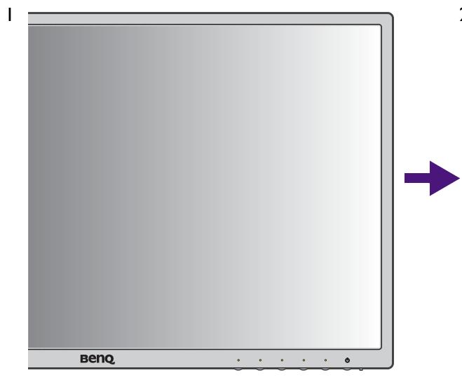 BENO GW2270H_EF - Utilisation de base des menus - 1