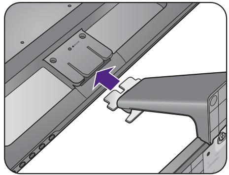 BENO GW2270H_EF - Fixez la base du moniteur. - 7