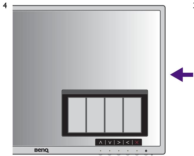 BENO GW2270H_EF - Utilisation de base des menus - 4