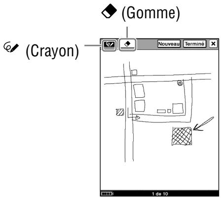 SONY LIVNU PRS600 BLACK - Utilisation de l'éditeur de dessin - 1