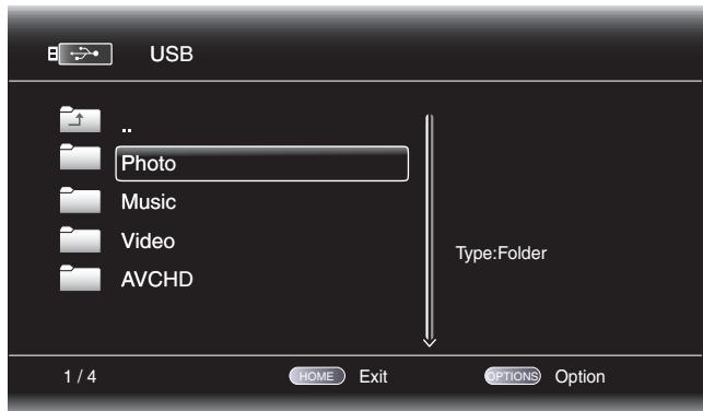 HARMAN KARDON BDS 3222 - Lecture de fichiers à partir de péripériques USB et de CD de données - 2