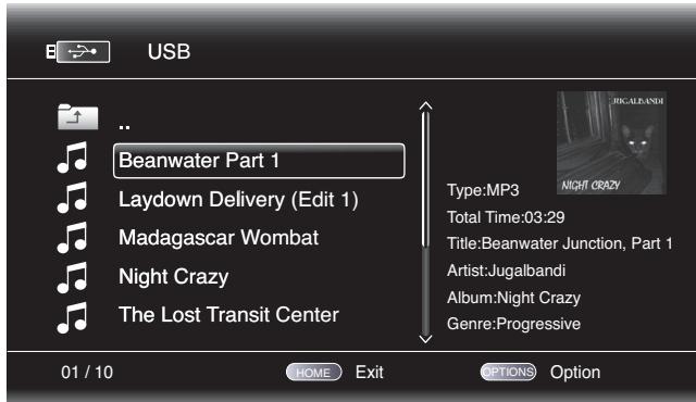 HARMAN KARDON BDS 3222 - Lecture de fichiers audio - 1