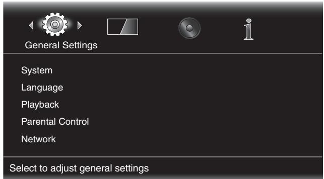HARMAN KARDON BDS 3222 - Réglages généraux (General Settings) - 6