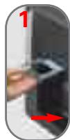 ROWENTA ES6910 PN AUTOMATE - VIDANGE DU COLLECTEUR DE MARC DE CAFE, DU TIROIR A CAFE ET DU BAC RECOLTE-GOUTTES - 4