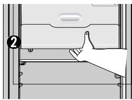 DE DIETRICH DKA 866 M NOIR - Haut du réfrigérateur - 2