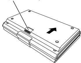 TOSHIBA SD-P91DT - Retrait de la batterie - 1