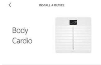 NOKIA BODY + BLANCHE - Installation de votre nokia body+ avec un compte existant - 4