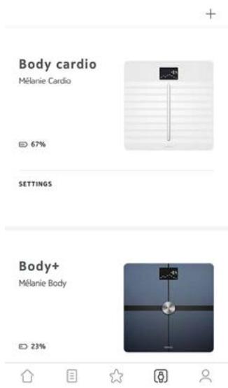 NOKIA BODY + BLANCHE - Désactiver les mesures de composition corporelle - 1