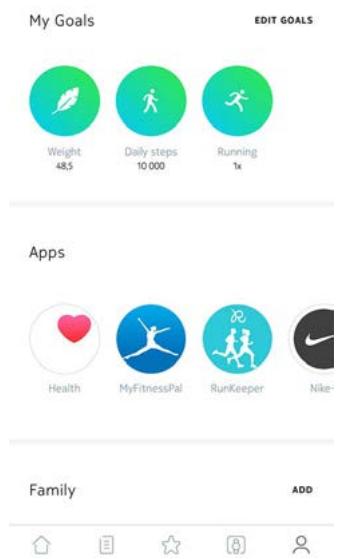 NOKIA BODY + BLANCHE - Connexion à myfitnesspal - 1