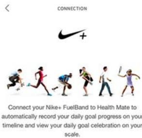 NOKIA BODY + BLANCHE - Connexion à nike+ - 2