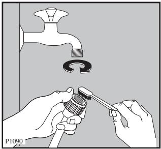 FAURE FWF 3103 - Filtre du tuyau d'alimentation - 1
