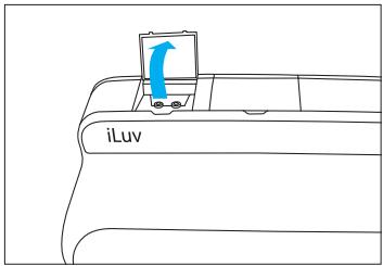 ILUV I399 - Ecoute d'autres appareils audio en utilisant le port AUX-IN - 1