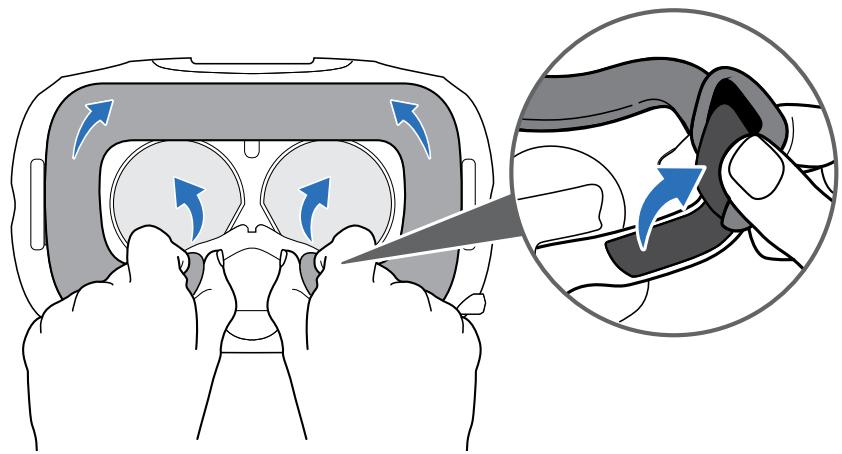 HTC VIVE - Remplacer le coussin du visage - 1