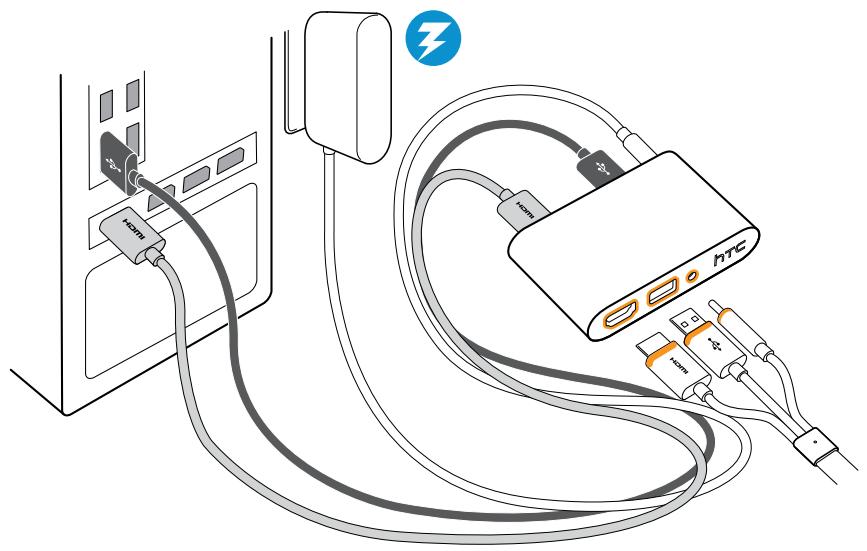 HTC VIVE - Connector le casque à votre ordinateur - 1