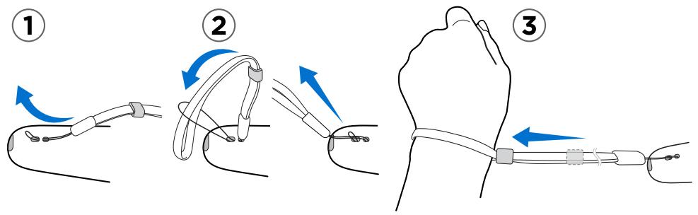 HTC VIVE - Fixer les lanières aux contrôleurs - 1