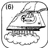 ROWENTA DG811 - Nous vous recommendons de commencer par les tissus qui se repassent à basse température : synthétique (●). - 1