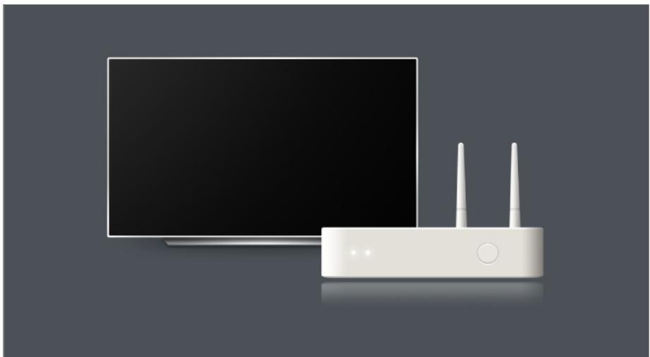 LG TELEVISEUROLED77CS6 - Définition d'un réseau sans fil - 1