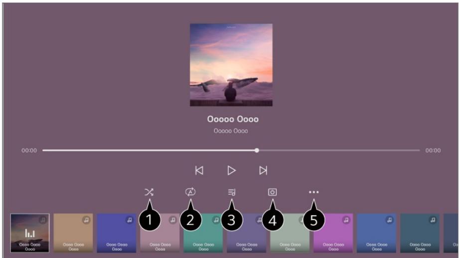 LG TELEVISEUROLED77CS6 - Écouter de la musique - 1