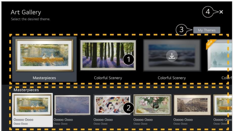 LG TELEVISEUROLED77CS6 - Tirer le meilleur parti de Galerie d'art - 1